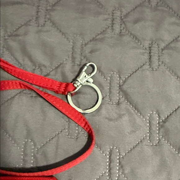 Vera Bradley Red Quilted ID Wallet - Picture 4 of 7